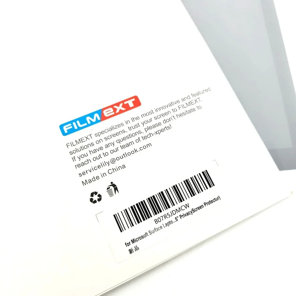 FILMEXT 13.5 Privacy Screen Filter PET Anti Spy for‎ Surface Laptop 3 4 5